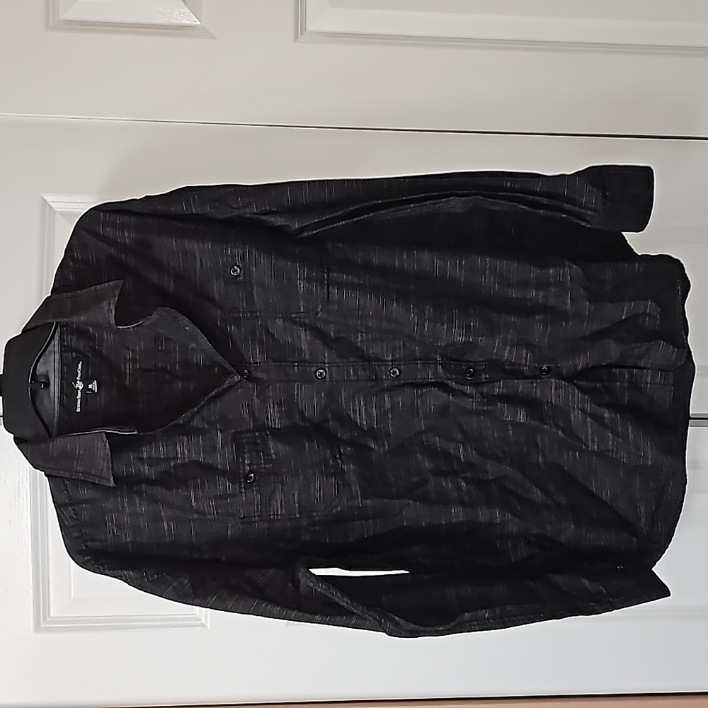 Beverly Hill Polo Club Long Sleeve Button Down Shirt XL